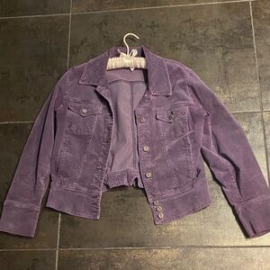 Purple Corduroy Jacket